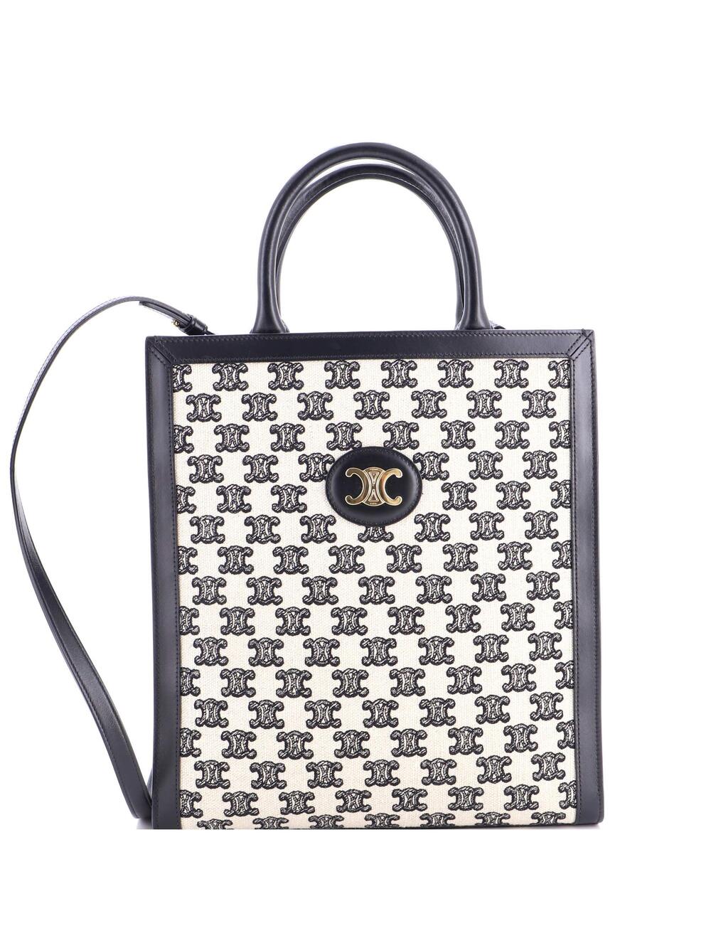 Celine Vertical Cabas Tote Embroidered #288861C18B